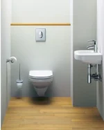 ⁦سيفون دفن جروهي معلق ضغطة مربع - شاص كامل⁩ - الصورة ⁦3⁩