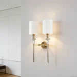 ابليك مودرن ذهبي E27*2