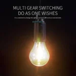 ⁦لمبة معلقة للتخييم كروي تعمل بالبطارية شحن لون الانارة اصفر مناسبة علقة ضوء خيمة و الصيد و الطوارئ⁩ - الصورة ⁦3⁩