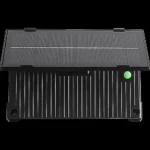 ⁦كشاف بوابة خارجي تعمل بالطاقة الشمسية مع حساس ضوء لون الانارة اصفر 6 واط⁩ - الصورة ⁦6⁩