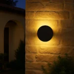 ⁦كشاف بوابة اسود لون الانارة اصفر 10W⁩ - الصورة ⁦5⁩