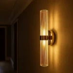 ابليك مودرن ذهبي لون الانارة 3اضاءات واط 7