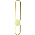 ⁦ابليك مودرن ذهبي لون الانارة 3اضاءات W18⁩ - الصورة ⁦2⁩