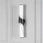 ابليك مودرن اسود لون الانارة اصفر 18W