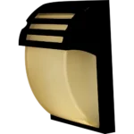 ⁦كشاف بوابة 1 لمبة اسود مفرد⁩ - الصورة ⁦3⁩