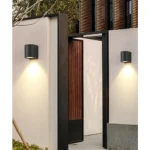 كشاف بوابة اسطواني مفرد جهة لمبة تركيب GU10