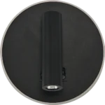 ⁦ابليك حائط جداري مودرن اسود لون الانارة اصفر 9 واط⁩ - الصورة ⁦2⁩