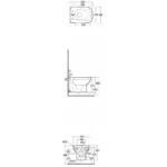 ⁦كرسي معلق كلودي راك الماني تصميم مودرن⁩ - الصورة ⁦2⁩