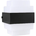 ⁦ابليك جداري خارجي اسود لون اصفر 12 واط⁩ - الصورة ⁦3⁩