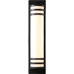 ⁦فانوس جداري اسود لون الانارة اصفر 30 واط⁩ - الصورة ⁦4⁩