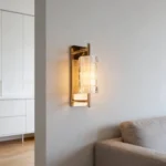 ابليك مودرن ذهبي لون الانارة 3 اضاءات واط 12 مقاس 260 ملم