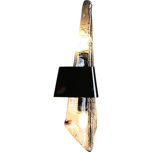 TasSQewOgT4QA4faTkKvW90E6cWwpW4mATblxB9fnmVvL-500x500h ابليك مودرن اسود +رمادي Lamp G9*2 - الصورة 1