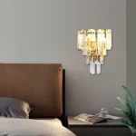 ابليك مودرن ذهبي E14*2