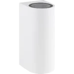 كشاف بوابة بتصميم اسطواني ابيض مجوز جهتين لمبة تركيب GU10