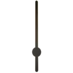 ⁦ابليك جداري مودرن اسود مع لون الانارة اصفر مقاس 900 ملم⁩ - الصورة ⁦2⁩