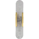 ⁦إضاءة راديانس جدارية مودرن مستطيل زيتي لمبة 2 مقاس 50 سم⁩ - الصورة ⁦7⁩