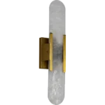 ⁦إضاءة راديانس جدارية مودرن مستطيل زيتي لمبة 2 مقاس 50 سم⁩ - الصورة ⁦4⁩