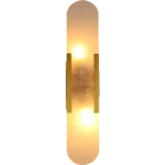 ⁦إضاءة راديانس جدارية مودرن مستطيل زيتي لمبة 2 مقاس 50 سم⁩ - الصورة ⁦8⁩