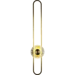 ⁦ابليك جداري مودرن زيتي مع 7 واط 3اضاءات قطر 80 سم⁩ - الصورة ⁦11⁩