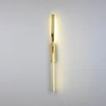 ⁦ابليك جداري مودرن زيتي مع 5 واط 3اضاءات قطر 60 سم⁩ - الصورة ⁦4⁩