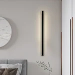 ابليك جداري مودرن اسود مع 120 سم