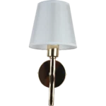 ⁦إضاءة لومي نيست جدارية مفرد مودرن شكل ذهبي تصميم راقي ولمسه استثنائيه E14⁩ - الصورة ⁦2⁩