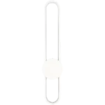 ⁦ابليك جداري مودرن بالبطارية شكل مستطيل ابيض لون الانارة 3 اضاءات⁩ - الصورة ⁦3⁩