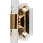 ⁦ابليك جداري مودرن ذهبي لون الانارة 3اضاءات 7 واط⁩ - الصورة ⁦3⁩