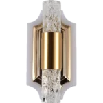 ⁦ابليك جداري مودرن ذهبي لون الانارة 3اضاءات 7 واط⁩ - الصورة ⁦5⁩