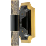 ⁦ابليك جداري مودرن فضي لون الانارة 3اضاءات 7 واط⁩ - الصورة ⁦4⁩