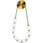 ⁦ابليك حائط جداري مودرن زيتي مع3اضاءات 12 واط مقاس 60 سم⁩ - الصورة ⁦6⁩