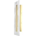 ⁦ابليك جداري مودرن اكريلك زيتي لون الانارة اصفر 18 واط طول 50 سم⁩ - الصورة ⁦3⁩