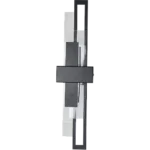 ⁦ابليك جداري مودرن اسود لون الانارة اصفر 5 واط قطر 500 ملم⁩ - الصورة ⁦2⁩