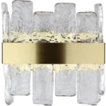 ⁦ابليك حائط جداري مودرن زيتي مع3اضاءات⁩ - الصورة ⁦2⁩