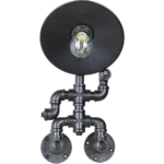 ⁦ابليك حائط جداري مودرن لون اسود⁩ - الصورة ⁦4⁩