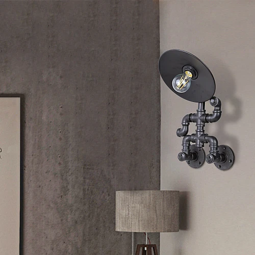 WA-C5771-BK (22)-500x500 ابليك حائط جداري مودرن لون اسود - الصورة 1