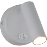 ⁦إضاءة أبليك حائط مودرن ابيض لون الانارة اصفر واط 3⁩ - الصورة ⁦4⁩