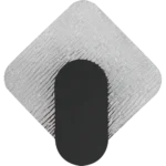 ⁦إضاءة ابليك حائط مودرن اسود لون الانارة 3 اضاءات واط 7 مقاس 200 ملم⁩ - الصورة ⁦5⁩