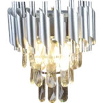 ابليك جداري مودرن فضي E14