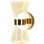 ⁦ابليك مودرن ذهبي لون الانارة 3 اضاءات W5⁩ - الصورة ⁦4⁩