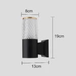 ⁦كشاف بوابة مفرد انارة خارجية E27⁩ - الصورة ⁦2⁩