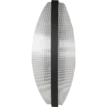 ⁦ابليك مودرن اسود لون الانارة 3 اضاءات واط 12 مقاس 400 ملم⁩ - الصورة ⁦3⁩