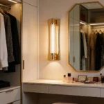 ابليك مودرن ذهبي 3 اضاءات واط 5 مقاس 350 ملم