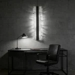 ابليك مودرن اسود لون الانارة 3 اضاءات واط 9 مقاس 400 ملم