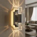 ⁦ابليك جداري مودرن فضي لون الانارة 3اضاءات 7 واط⁩ - الصورة ⁦6⁩