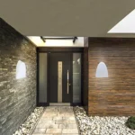 كشاف بوابة لون الانارة ابيض سادة 20 واط