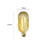 ⁦ابليك مودرن ذهبي لون الانارة 3اضاءات 3W⁩ - الصورة ⁦3⁩