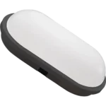 ⁦انارة خارجيه المطور 3CCT لون الانارة قابلة للتغيير ( 3K,4K,6.5K ) على اسود بيضاوي 20 واط⁩ - الصورة ⁦2⁩