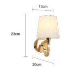 ⁦ابليك مودرن ذهبي E14*1⁩ - الصورة ⁦5⁩