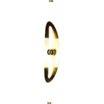 ابليك مودرن زيتي لون الانارة 3 اضاءات واط 12